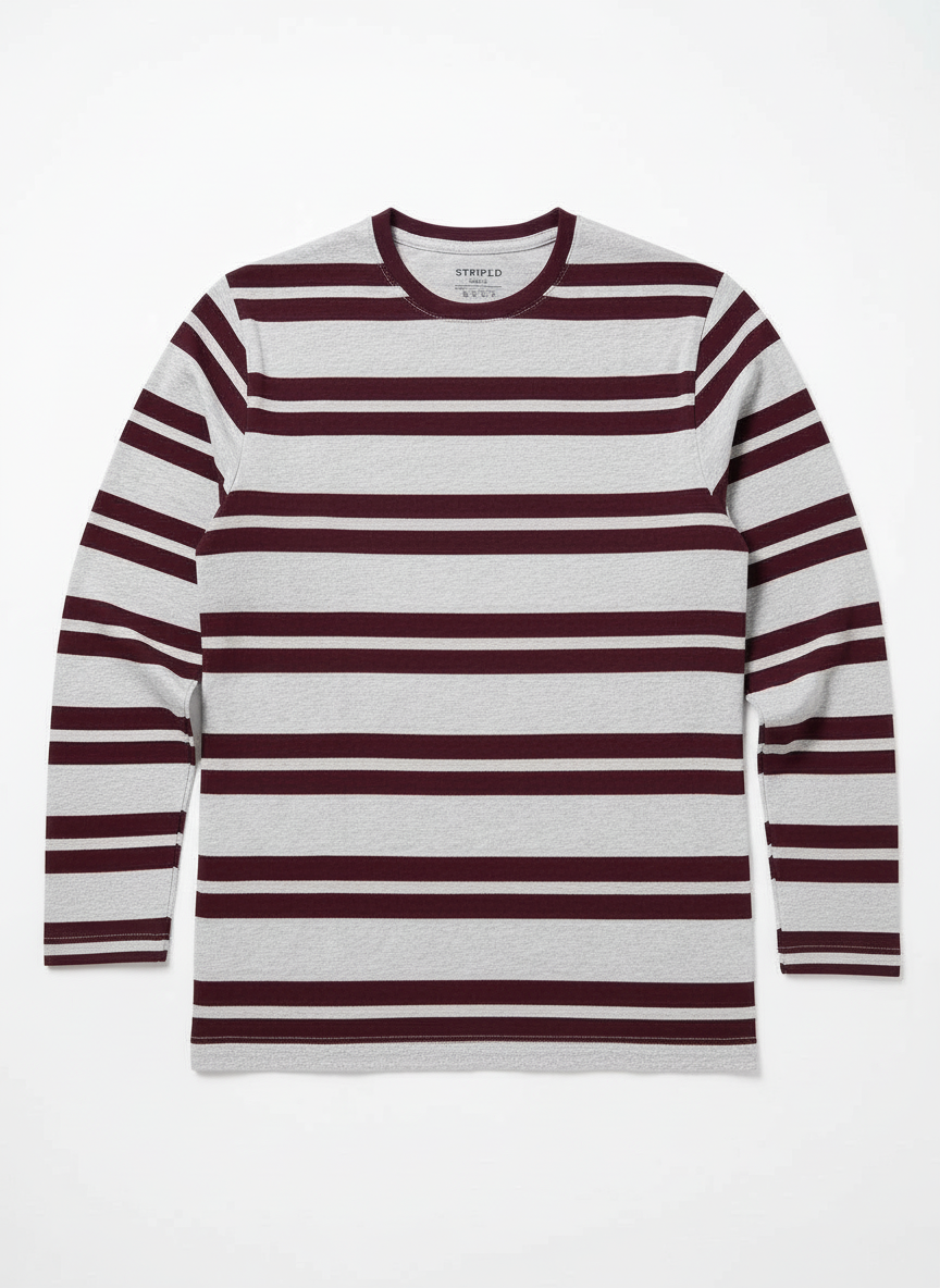 Burgundy Long-sleeve